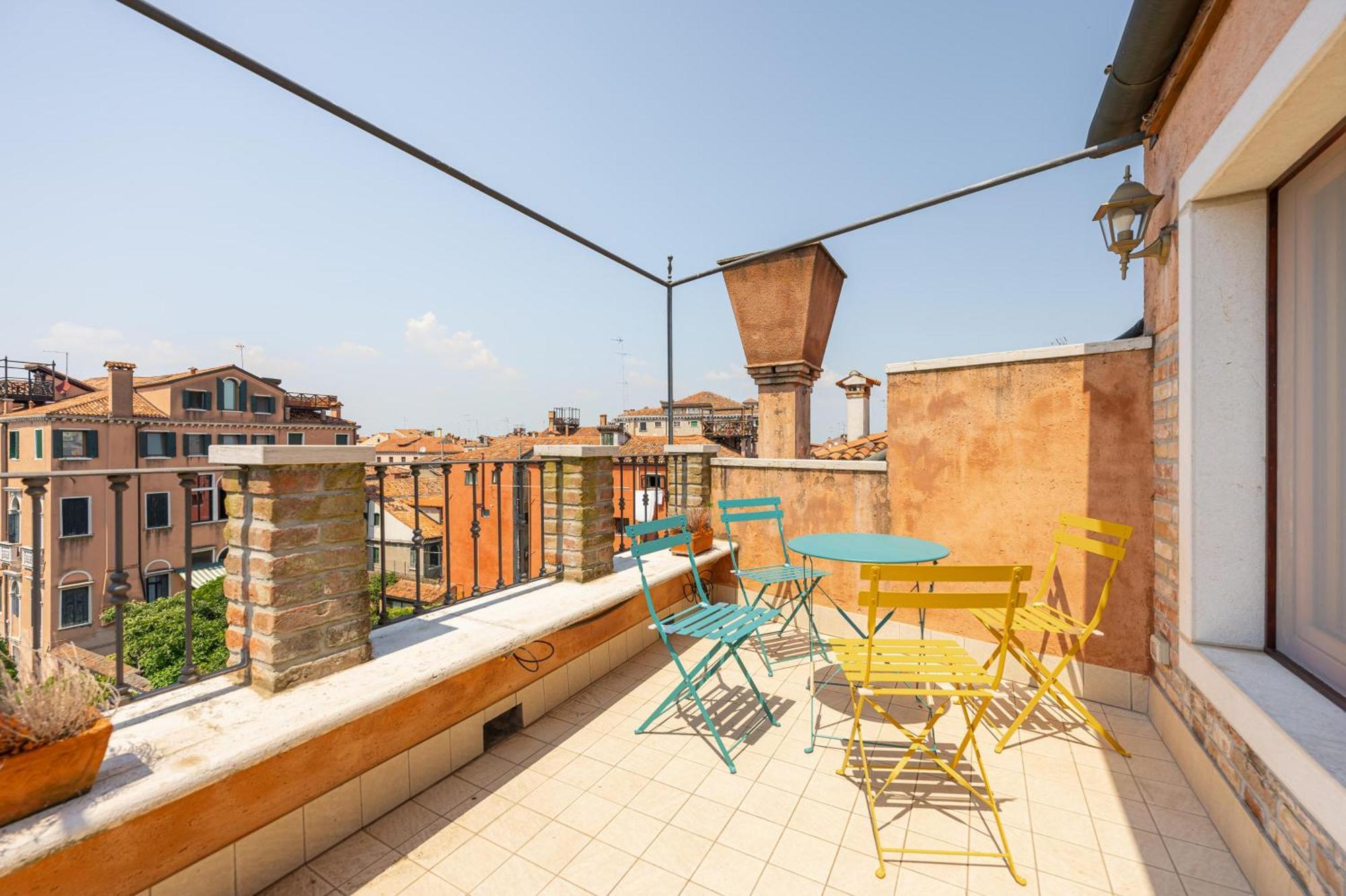 Luxury Penthouse With Terrace Daire Venedik Dış mekan fotoğraf