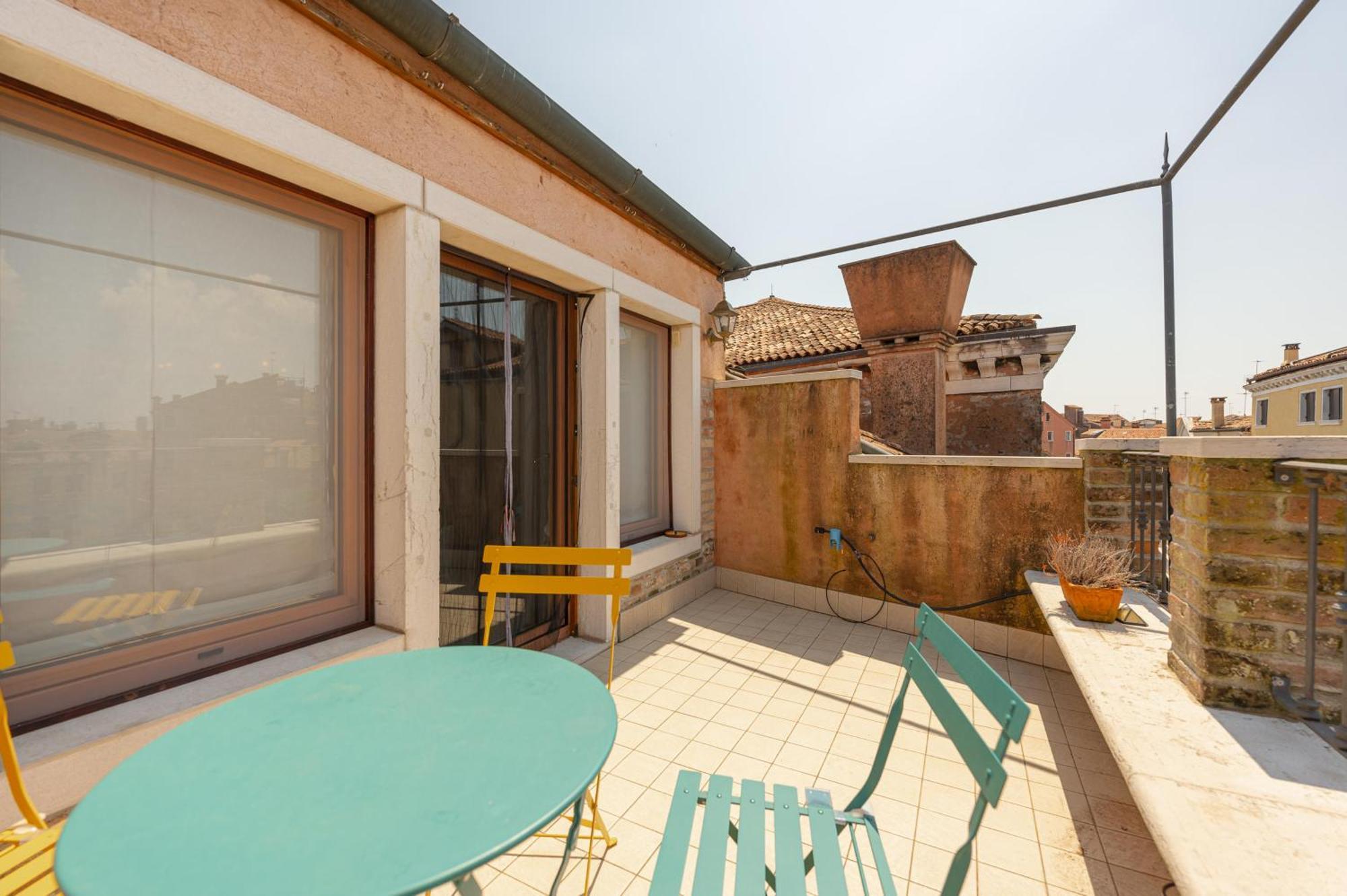 Luxury Penthouse With Terrace Daire Venedik Dış mekan fotoğraf